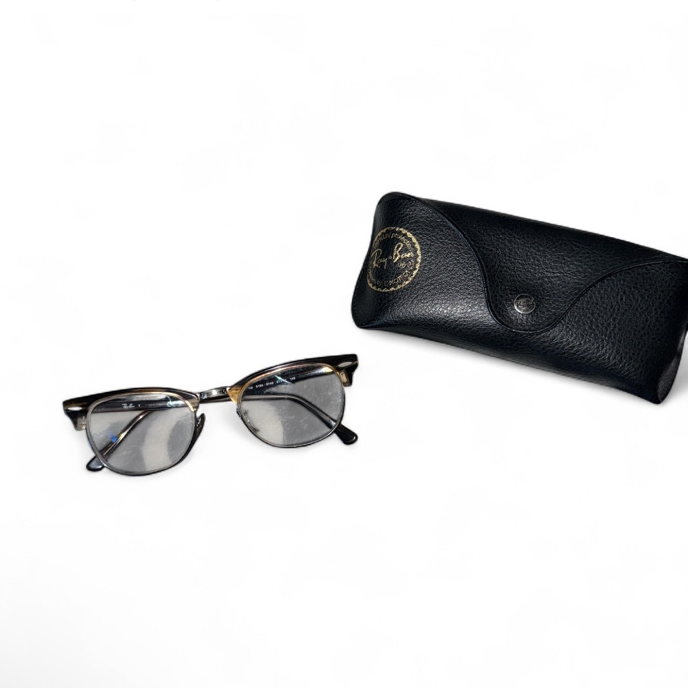 Ray-Ban Classic Black and Silver Glasses